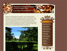 Tablet Screenshot of pinehurstcottages.com